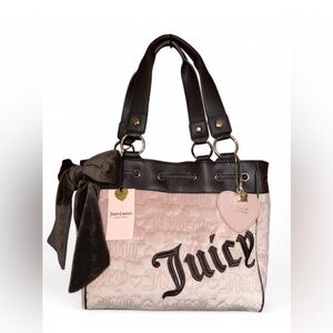 Juicy Couture "Vintage Dreams" Daydreamer Tote Bag, pink